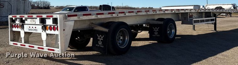 image for item FG2545 2022 Wilson AF-1080 flatbed trailer