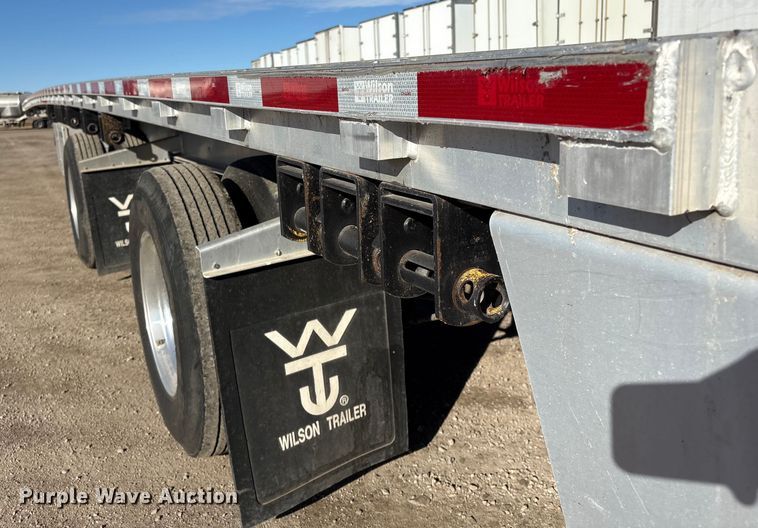 image for item FG2545 2022 Wilson AF-1080 flatbed trailer