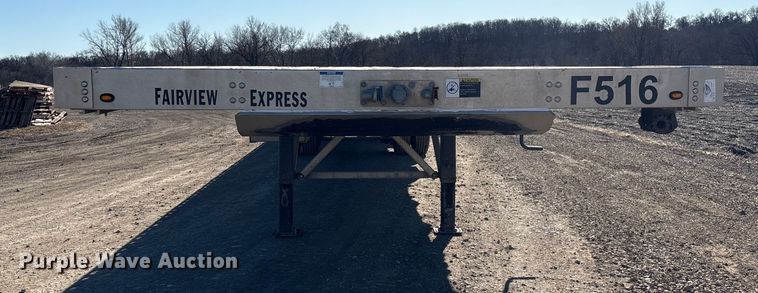 image for item FG2546 2022 Wilson AF-1080 flatbed trailer