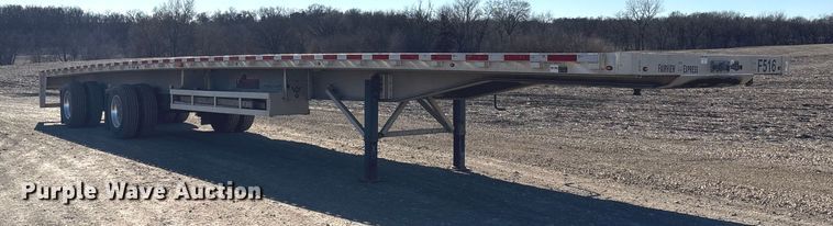image for item FG2546 2022 Wilson AF-1080 flatbed trailer
