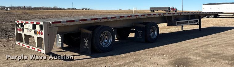 image for item FG2546 2022 Wilson AF-1080 flatbed trailer