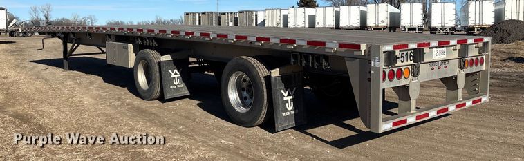 image for item FG2546 2022 Wilson AF-1080 flatbed trailer