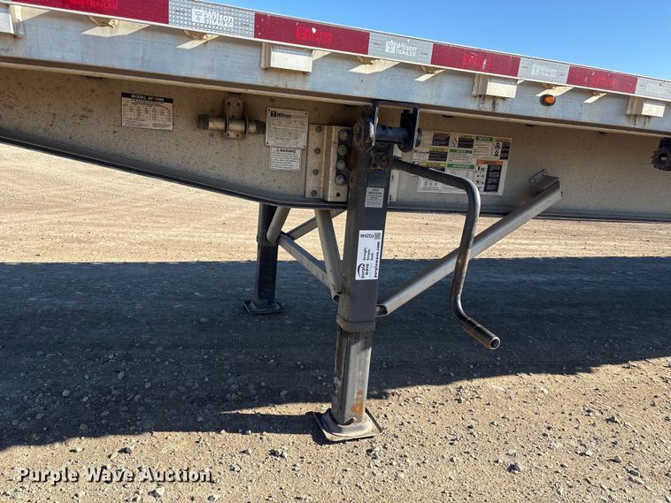 image for item FG2546 2022 Wilson AF-1080 flatbed trailer