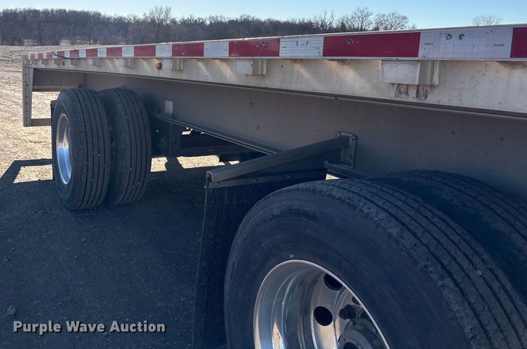 image for item FG2546 2022 Wilson AF-1080 flatbed trailer