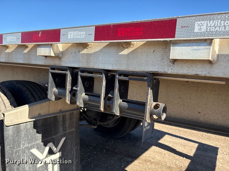 image for item FG2546 2022 Wilson AF-1080 flatbed trailer