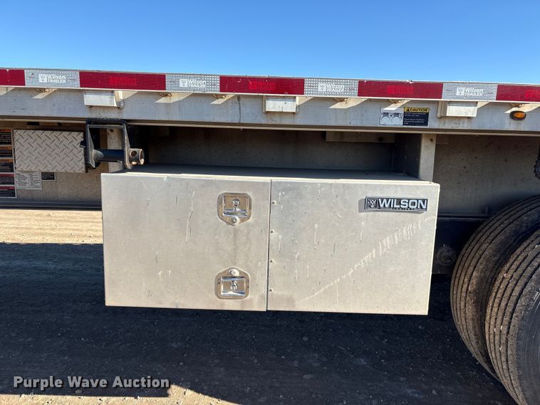 image for item FG2546 2022 Wilson AF-1080 flatbed trailer