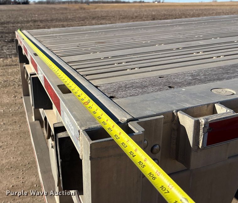 image for item FG2546 2022 Wilson AF-1080 flatbed trailer