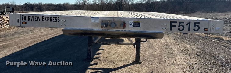 image for item FG2547 2022 Wilson AF-1080 flatbed trailer