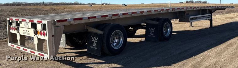 image for item FG2547 2022 Wilson AF-1080 flatbed trailer