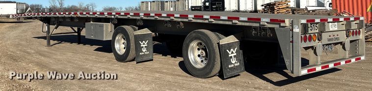 image for item FG2547 2022 Wilson AF-1080 flatbed trailer