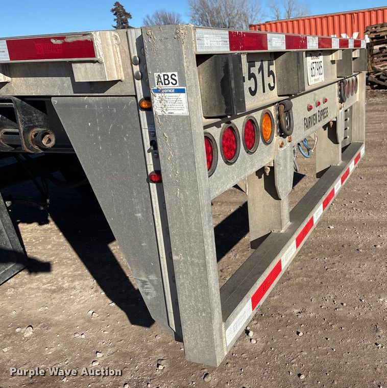 image for item FG2547 2022 Wilson AF-1080 flatbed trailer