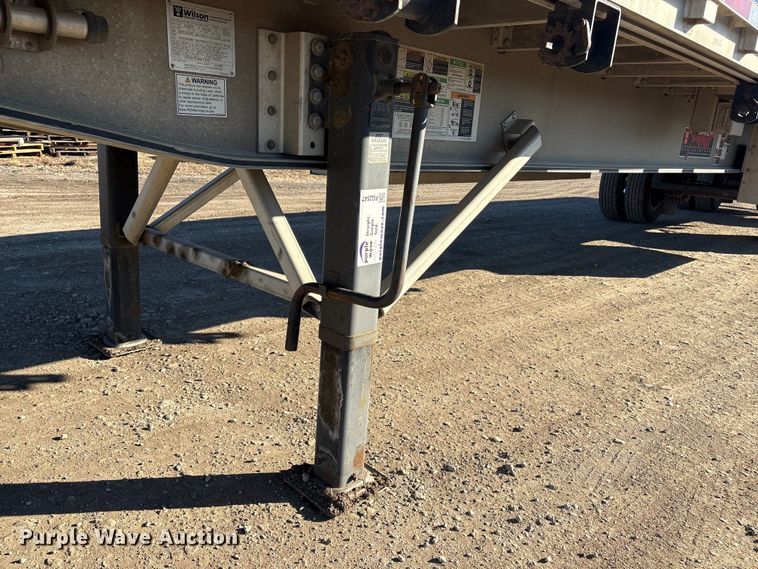 image for item FG2547 2022 Wilson AF-1080 flatbed trailer