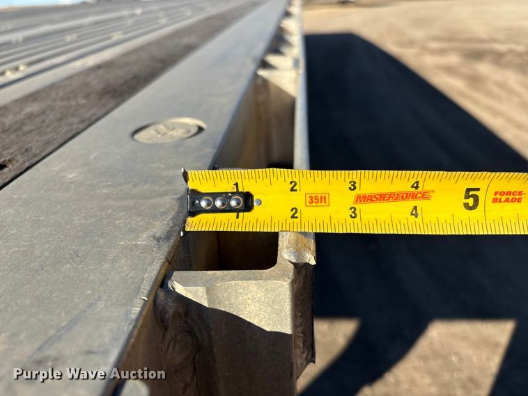 image for item FG2547 2022 Wilson AF-1080 flatbed trailer