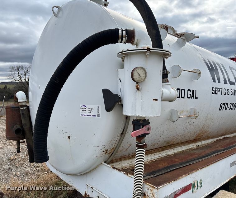 image for item FI1638 Vacuum tank bed