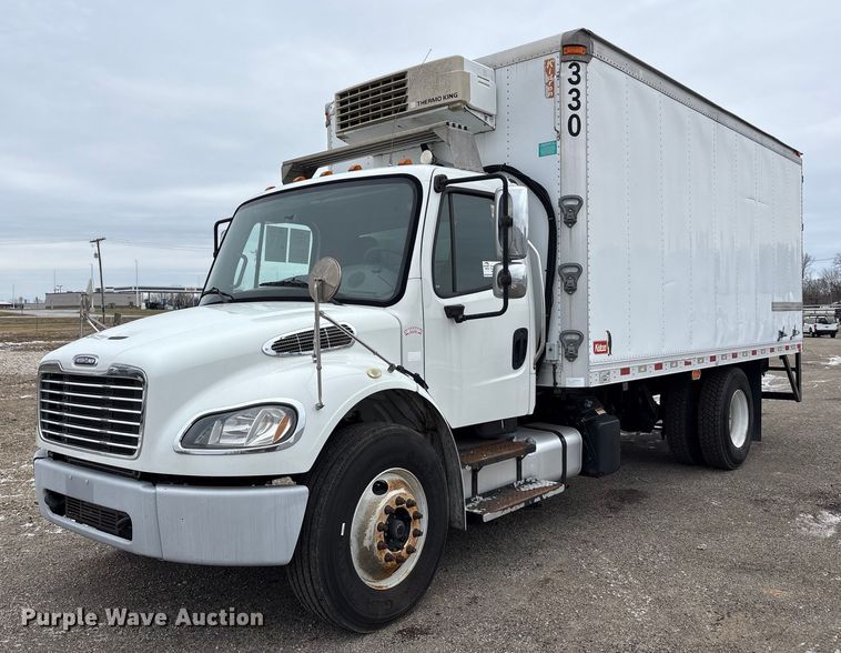 image for item FK1109 2014 Freightliner Business Class M2 refrigerated truck