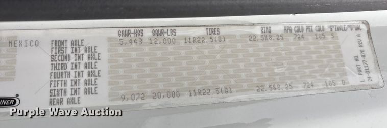 image for item FK1109 2014 Freightliner Business Class M2 refrigerated truck