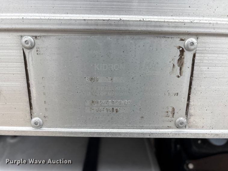 image for item FK1111 2015 Freightliner Business Class M2 refrigerated truck