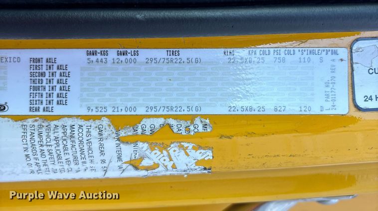 image for item YA1091 2016 Freightliner Business Class M2 box truck