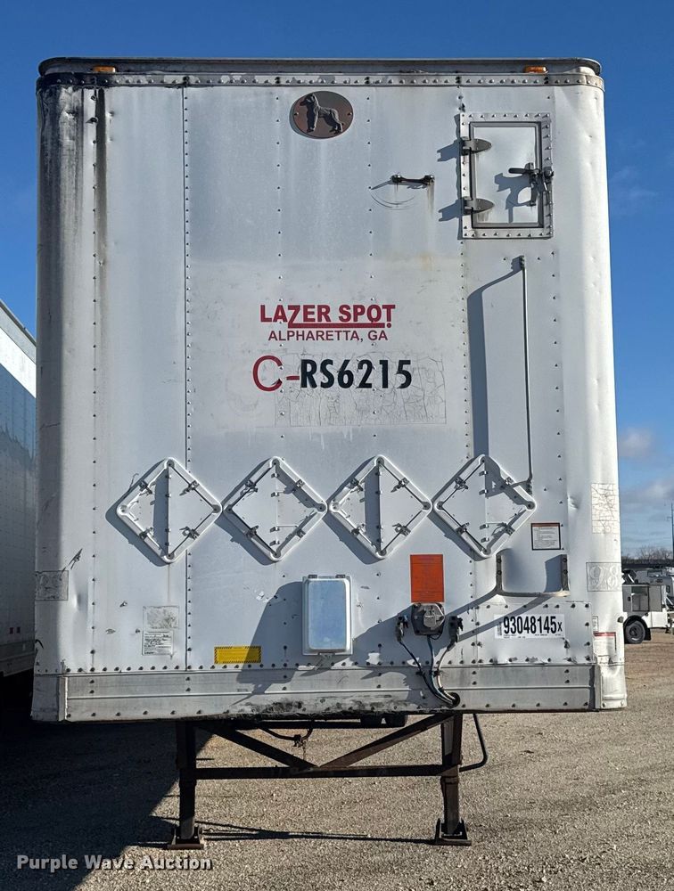 image for item YA1581 1997 Great Dane dry van trailer