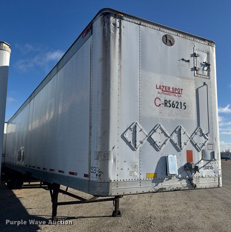 image for item YA1581 1997 Great Dane dry van trailer