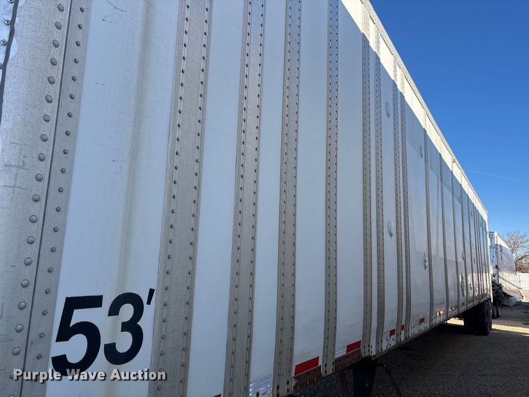 image for item YA1582 1995 Wabash dry van trailer
