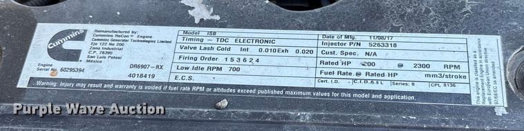 image for item YA1705 2005 Kalmar CYT 30 yard truck