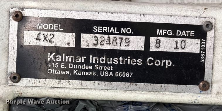 image for item YA1706 2010 Kalmar Ottawa  yard truck