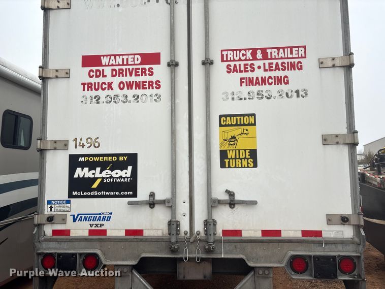 image for item YA1746 2023 Vanguard VXP dry van trailer