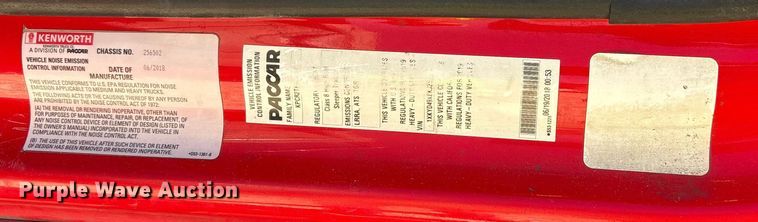 image for item YA1787 2019 Kenworth T680 semi truck