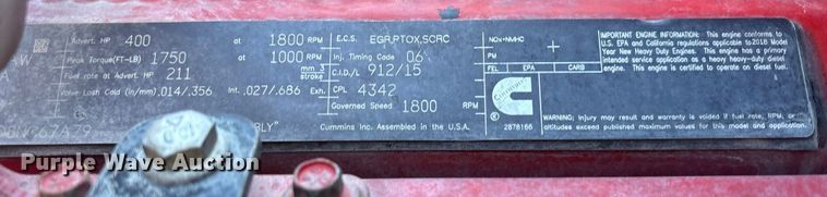 image for item YA1787 2019 Kenworth T680 semi truck