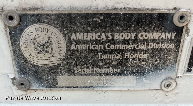 image for item YA1799 2003 Freightliner FL80 delivery truck