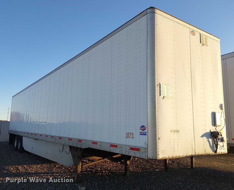 image for item YA1803 2016 Utility VS2DX dry van trailer