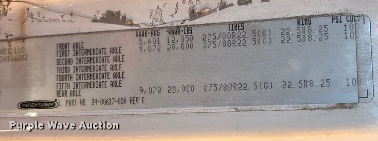 image for item YA1816 2003 Freightliner FL80 mobile medical unit