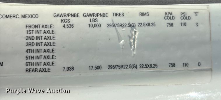 image for item YA1855 2018 Freightliner Business Class M2 box truck