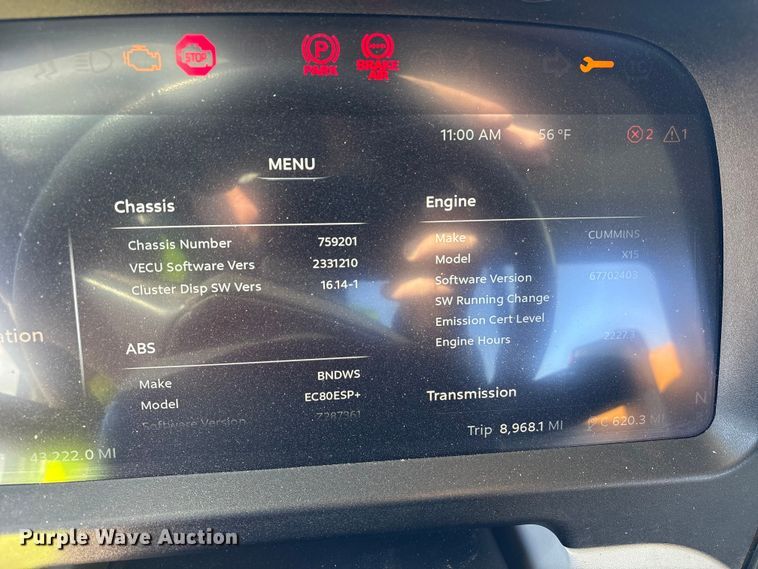 image for item YA1907 2025 Peterbilt 589 semi truck