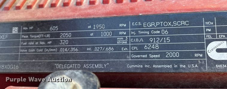 image for item YA1907 2025 Peterbilt 589 semi truck