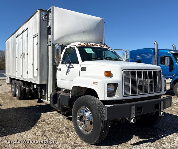 image for item YA1969 2002 GMC C7000 communications truck