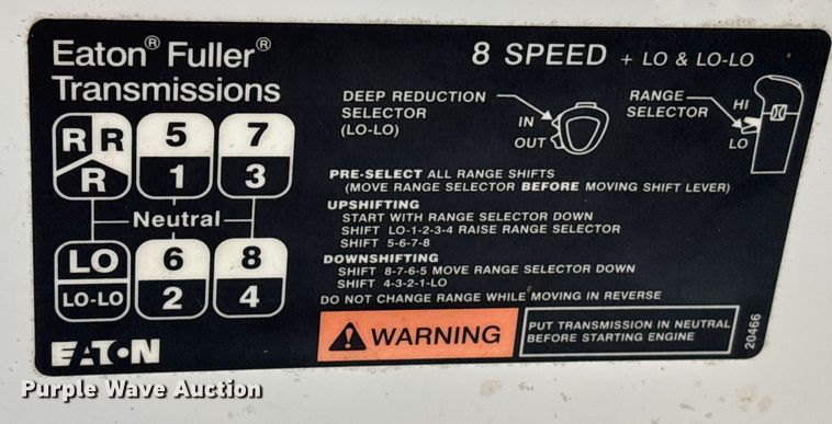 image for item YA1969 2002 GMC C7000 communications truck