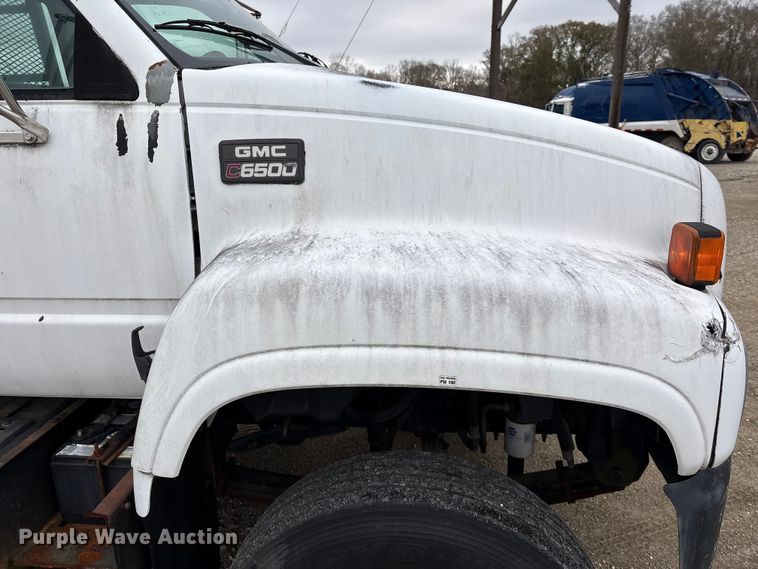 image for item YA1974 1998 GMC C7500 communications truck