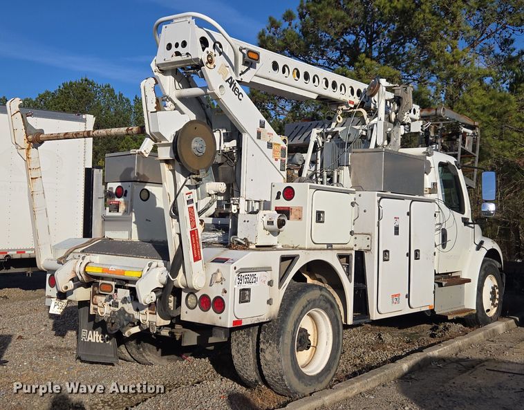 image for item YA1977 2014 Freightliner Business Class M2 cable placer bucket truck