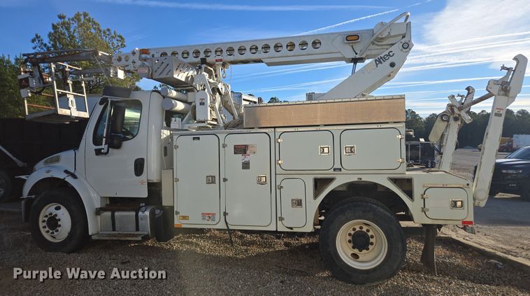 image for item YA1977 2014 Freightliner Business Class M2 cable placer bucket truck
