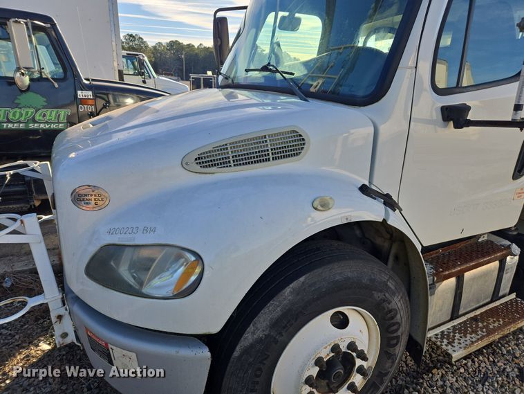 image for item YA1977 2014 Freightliner Business Class M2 cable placer bucket truck