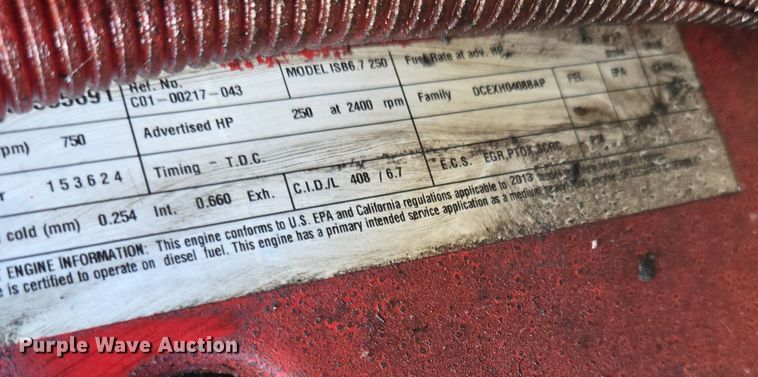 image for item YA1977 2014 Freightliner Business Class M2 cable placer bucket truck