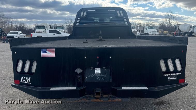 image for item DQ4222 2020 Ford F550 Ext. Cab flatbed truck