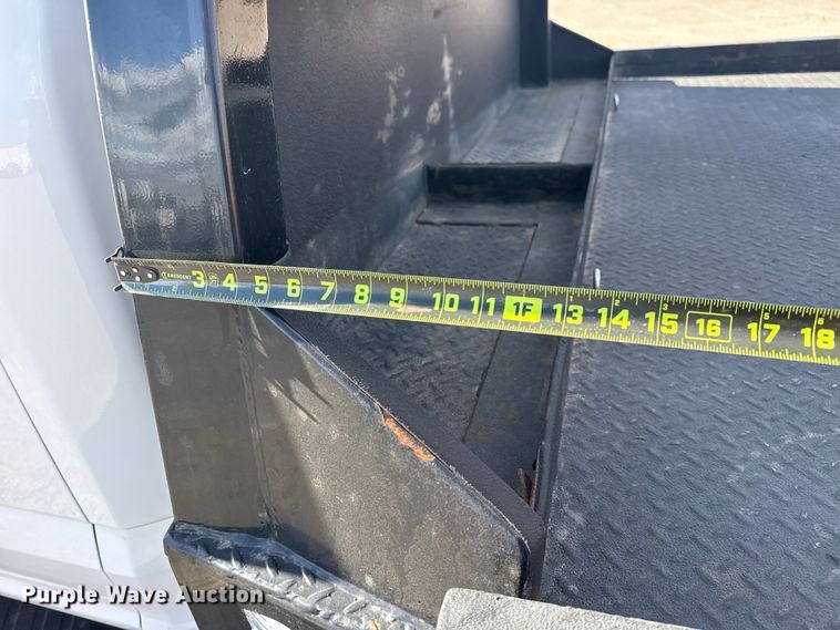 image for item DQ4222 2020 Ford F550 Ext. Cab flatbed truck