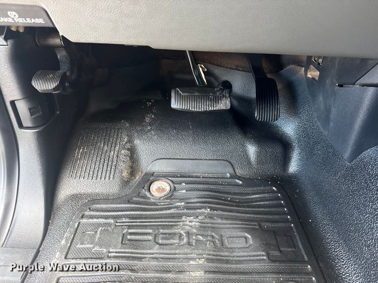 image for item DQ4222 2020 Ford F550 Ext. Cab flatbed truck