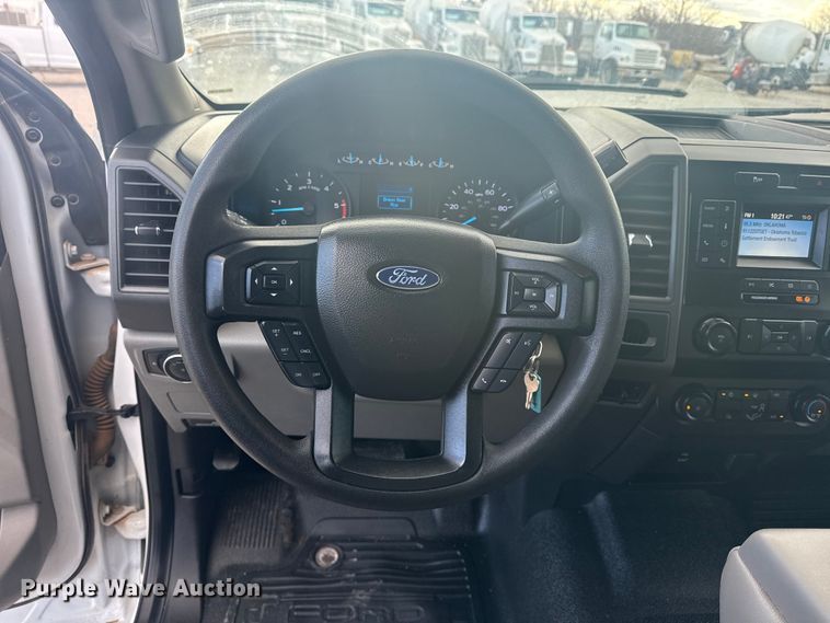 image for item DQ4222 2020 Ford F550 Ext. Cab flatbed truck