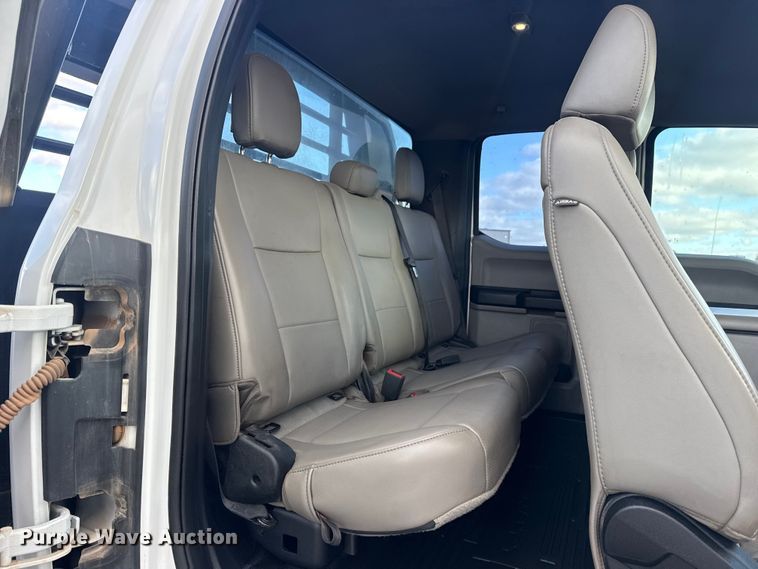 image for item DQ4222 2020 Ford F550 Ext. Cab flatbed truck