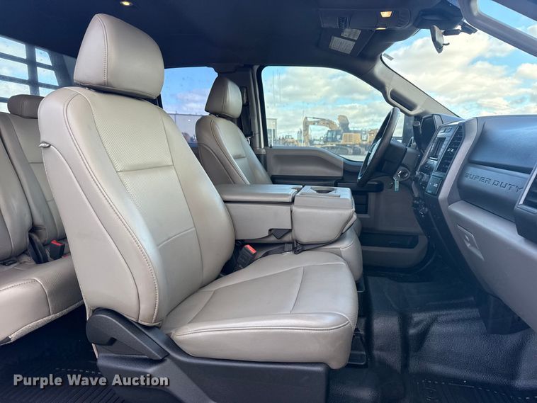 image for item DQ4222 2020 Ford F550 Ext. Cab flatbed truck