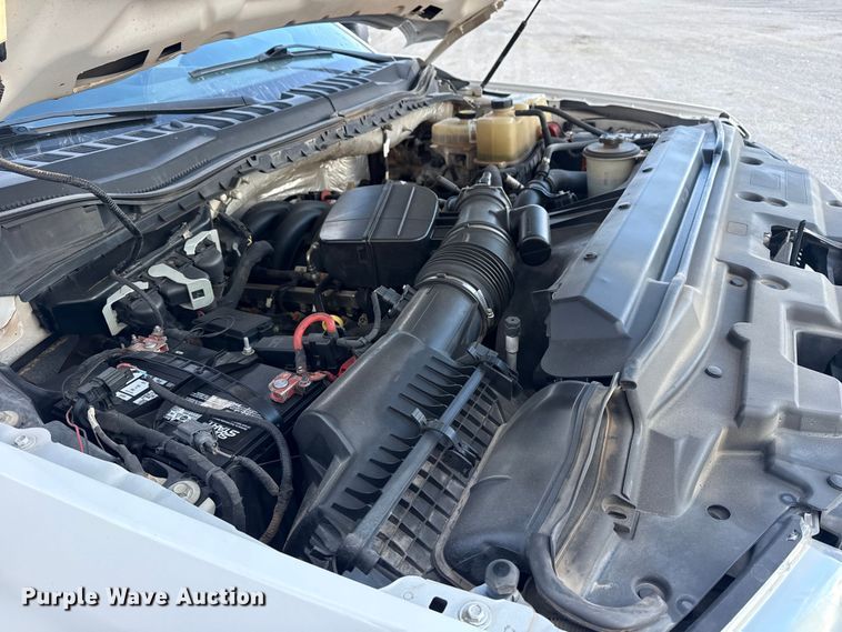 image for item DQ4222 2020 Ford F550 Ext. Cab flatbed truck